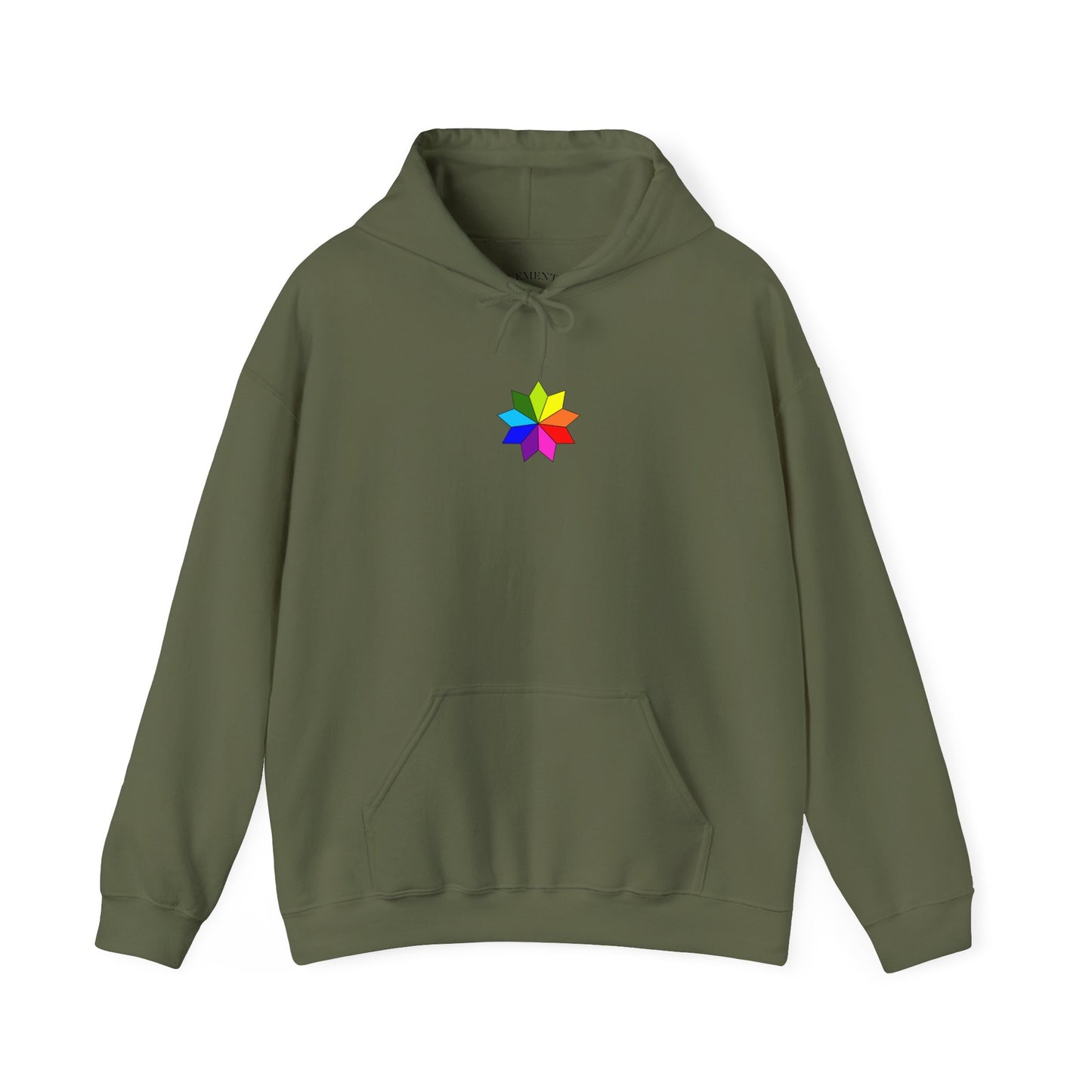 #8 Colorful Inspirational Hoodie - "Elements of Goodness" & "Shape Your Mind, Shape Your Future"