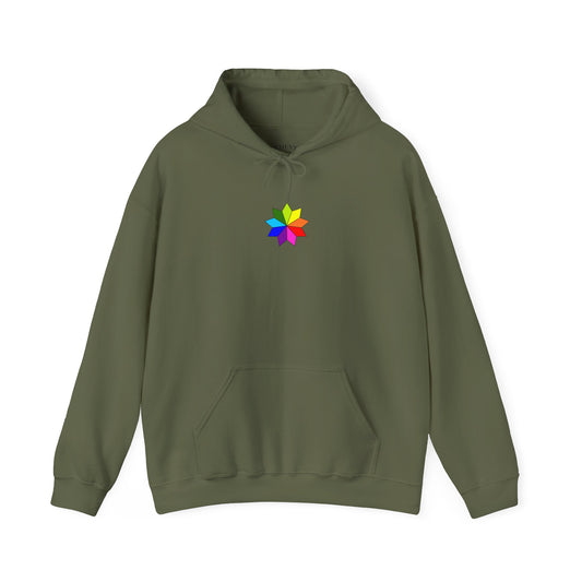#8 Colorful Inspirational Hoodie - "Elements of Goodness" & "Shape Your Mind, Shape Your Future"