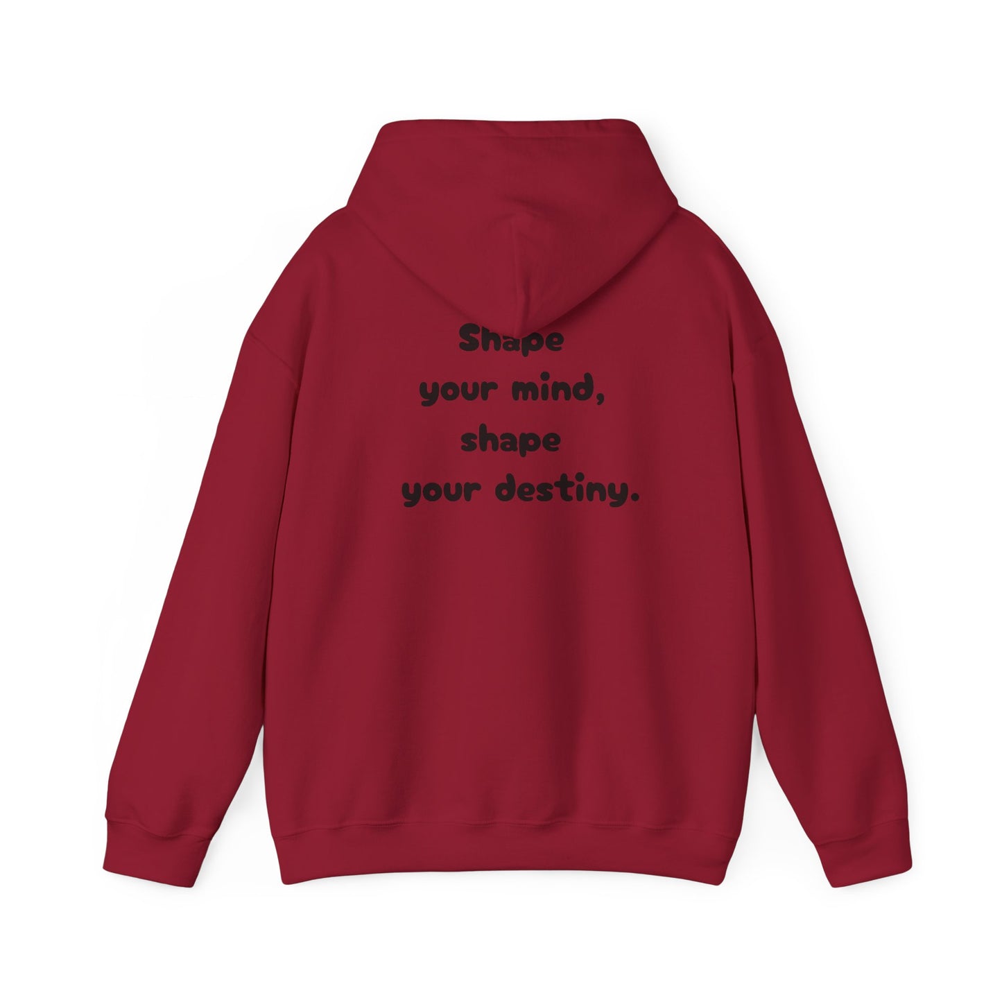 #8 Colorful Inspirational Hoodie - "Elements of Goodness" & "Shape Your Mind, Shape Your Future"