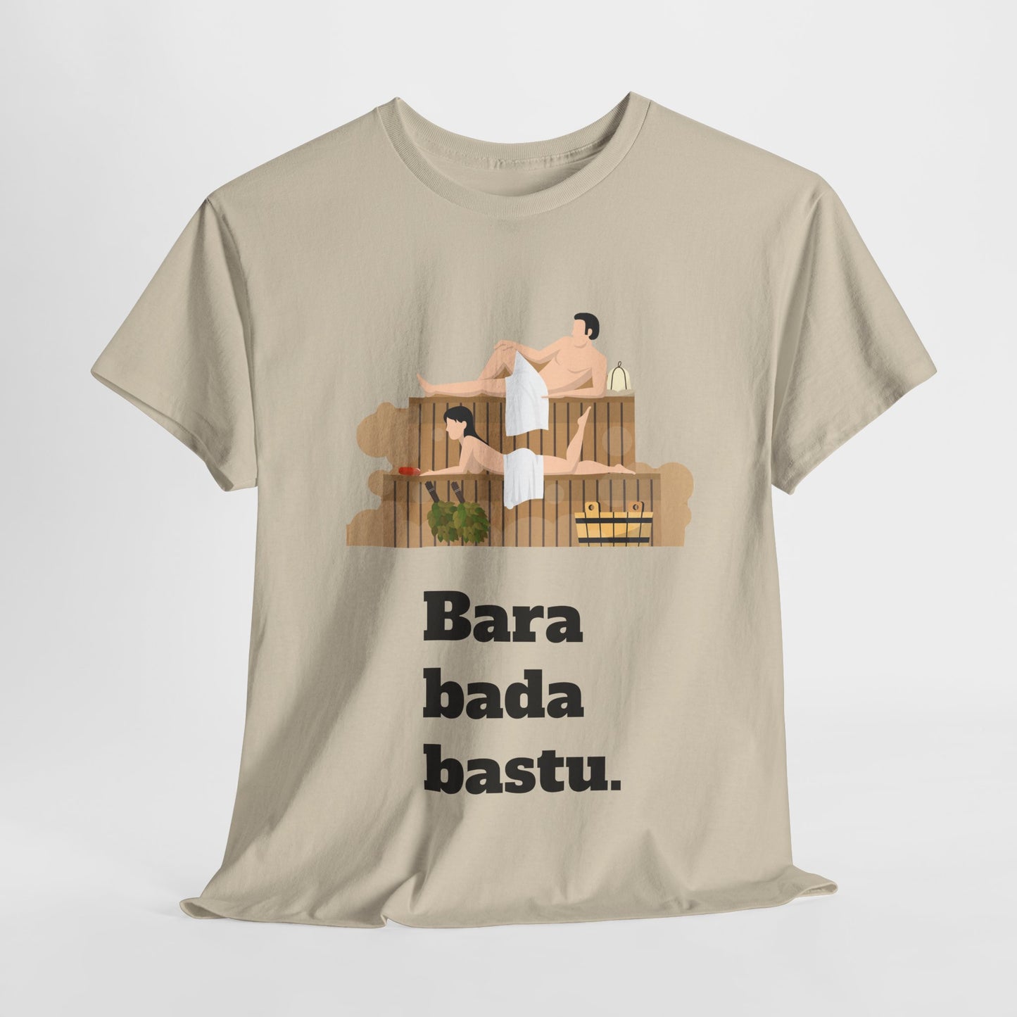 #1 Unisex Cotton Tee - Bara bada bastu!