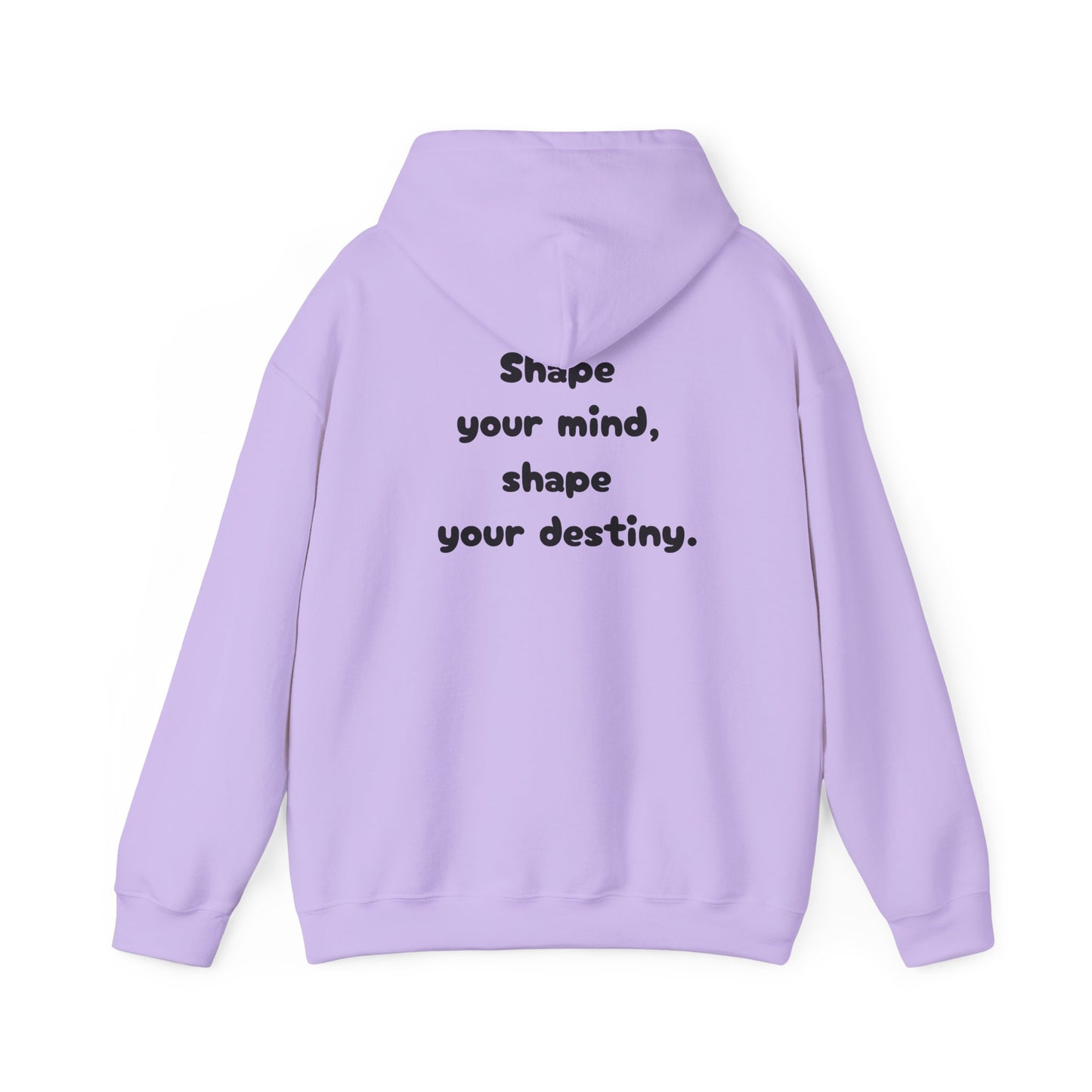 #8 Colorful Inspirational Hoodie - "Elements of Goodness" & "Shape Your Mind, Shape Your Future"