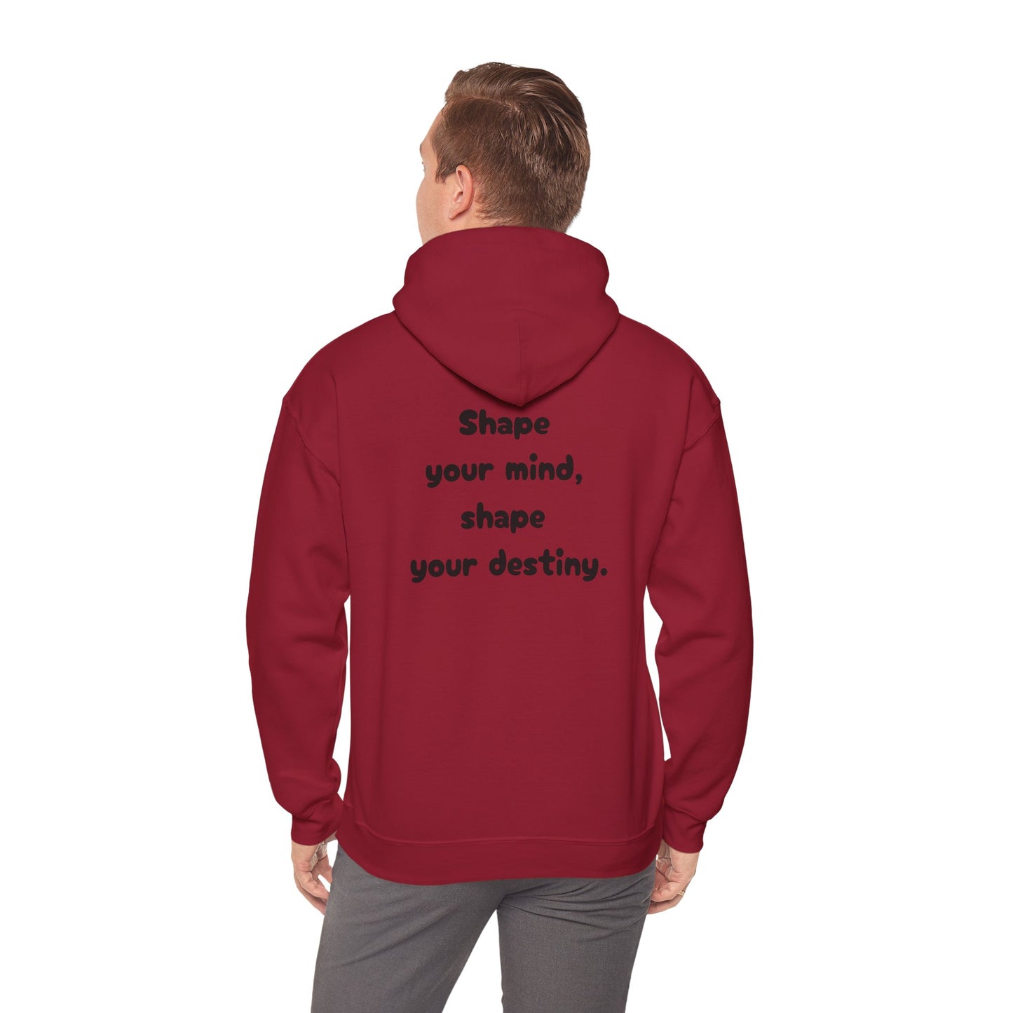 #8 Colorful Inspirational Hoodie - "Elements of Goodness" & "Shape Your Mind, Shape Your Future"