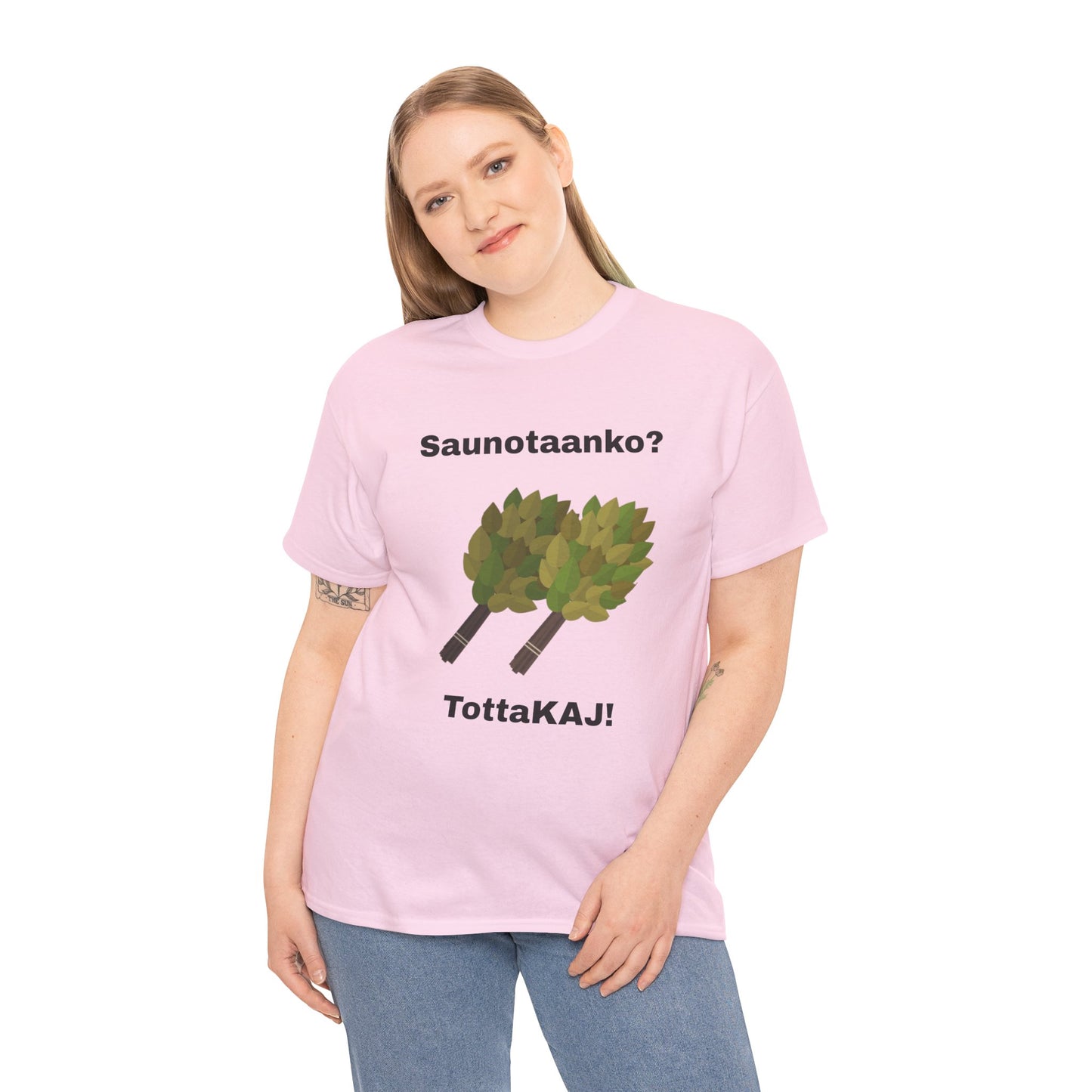 #3 Unisex Cotton Tee - Saunotaanko?