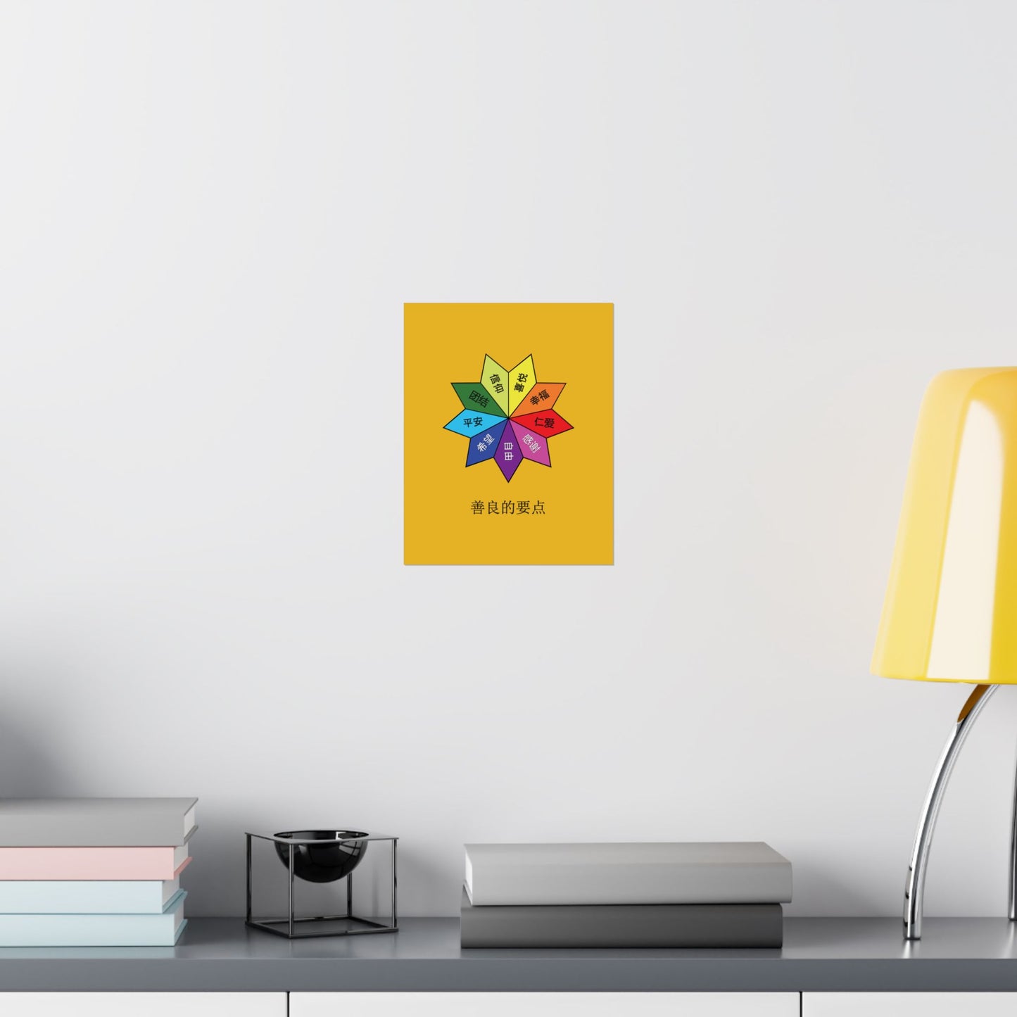 善良的要点, Matte Vertical Posters: 珍惜生命的价值基础，艺术海报, Wall Art