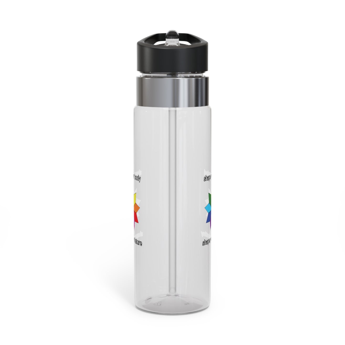 Motivational Sports Bottle - 20oz Tritan Water Bottle with 'Shape Your Mind, Shape Your Destiny' Design
