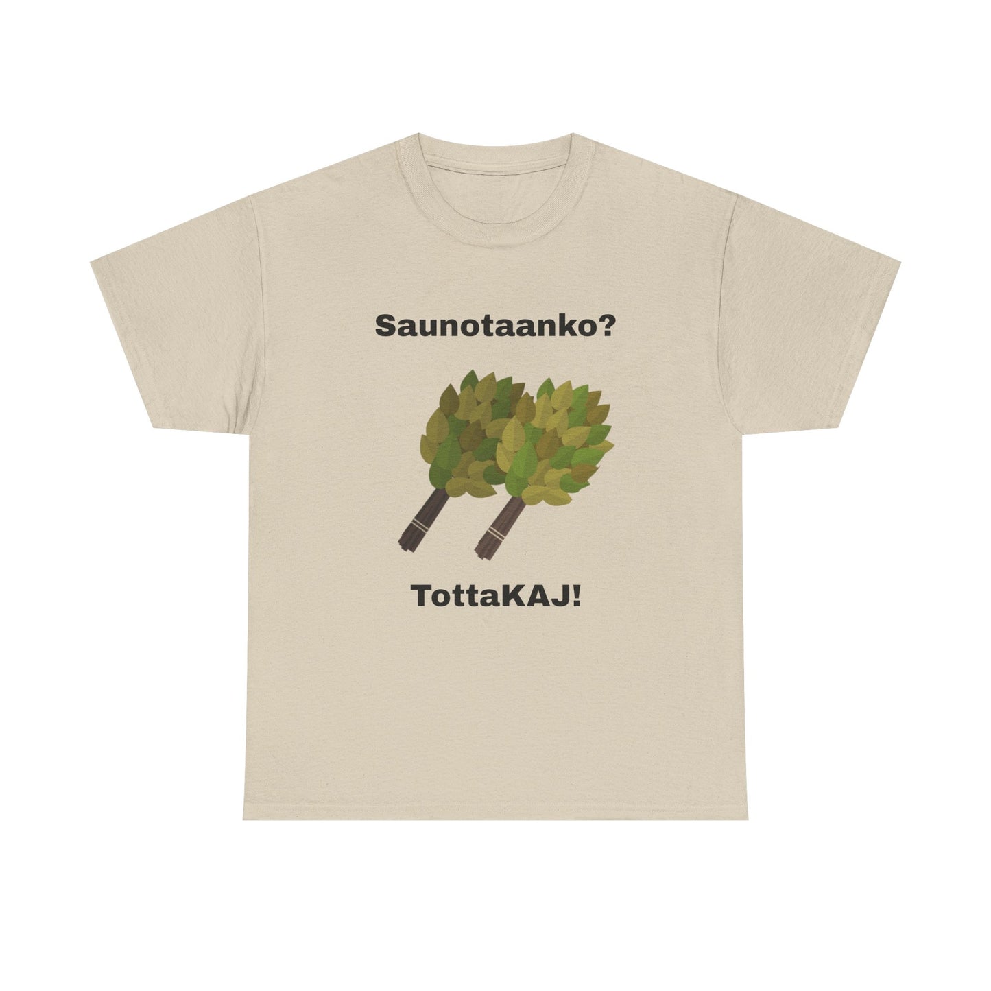 #3 Unisex Cotton Tee - Saunotaanko?