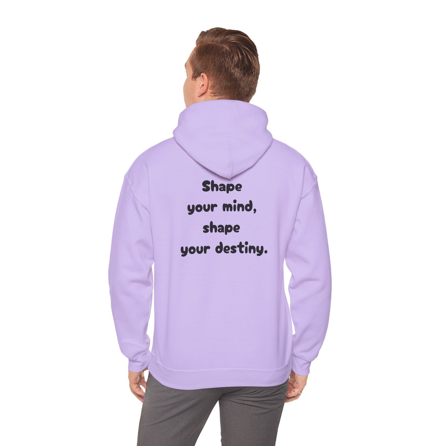 #8 Colorful Inspirational Hoodie - "Elements of Goodness" & "Shape Your Mind, Shape Your Future"