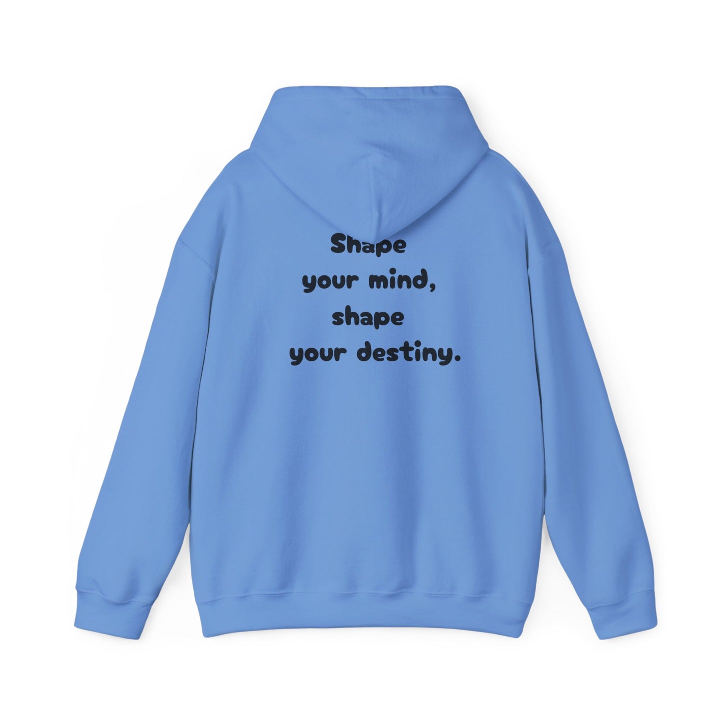 #8 Colorful Inspirational Hoodie - "Elements of Goodness" & "Shape Your Mind, Shape Your Future"