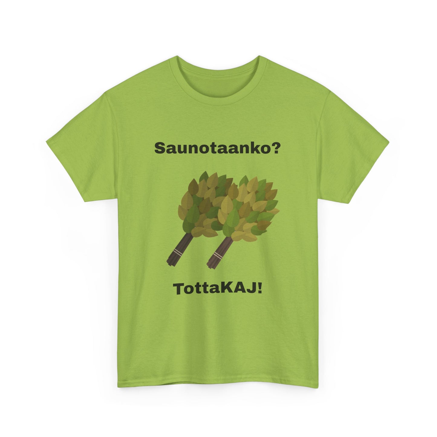 #3 Unisex Cotton Tee - Saunotaanko?