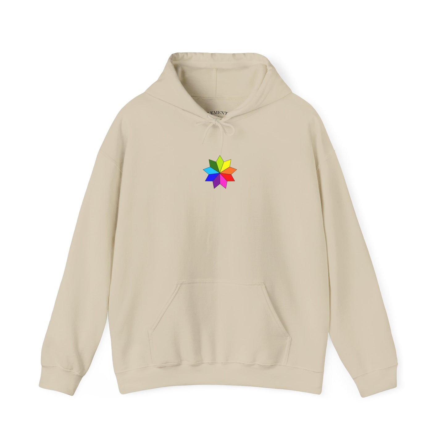 #8 Colorful Inspirational Hoodie - "Elements of Goodness" & "Shape Your Mind, Shape Your Future"
