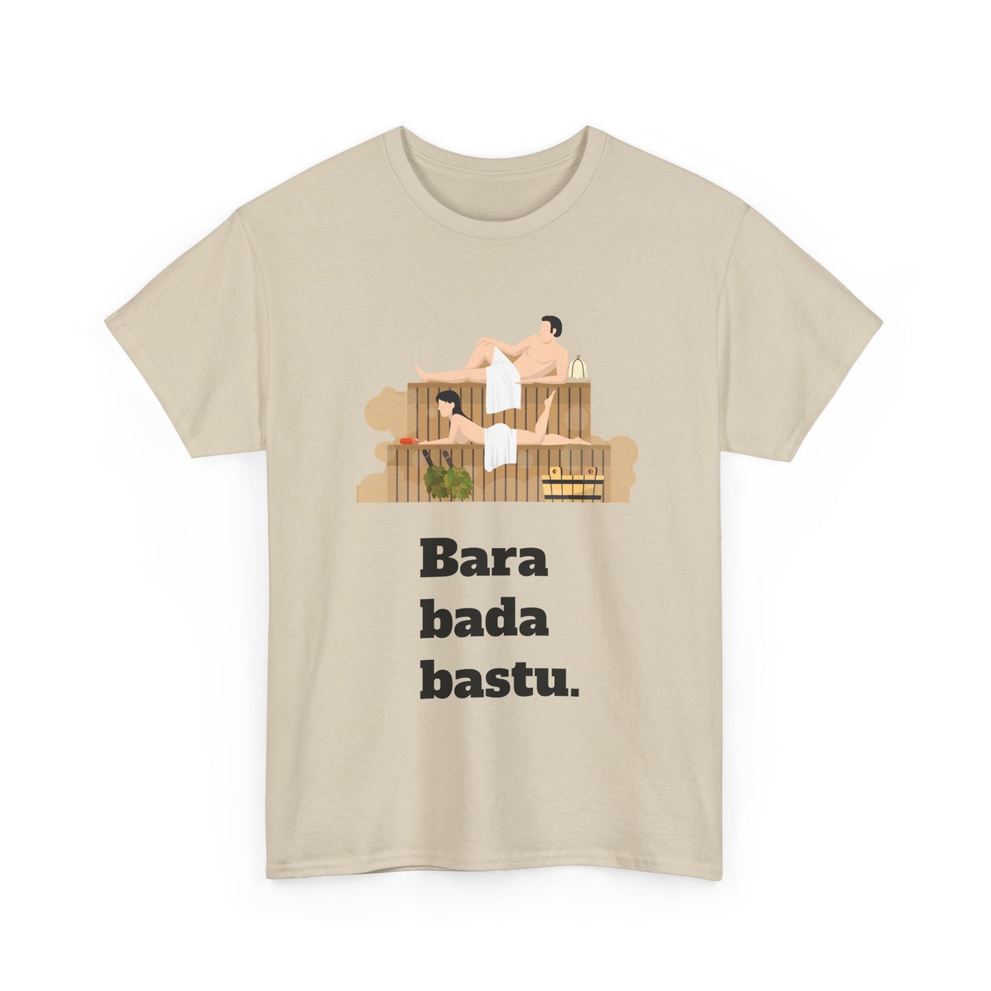#1 Unisex Cotton Tee - Bara bada bastu!