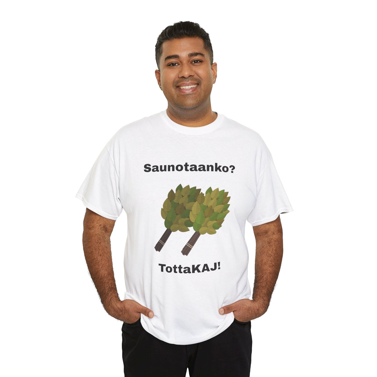 #3 Unisex Cotton Tee - Saunotaanko?