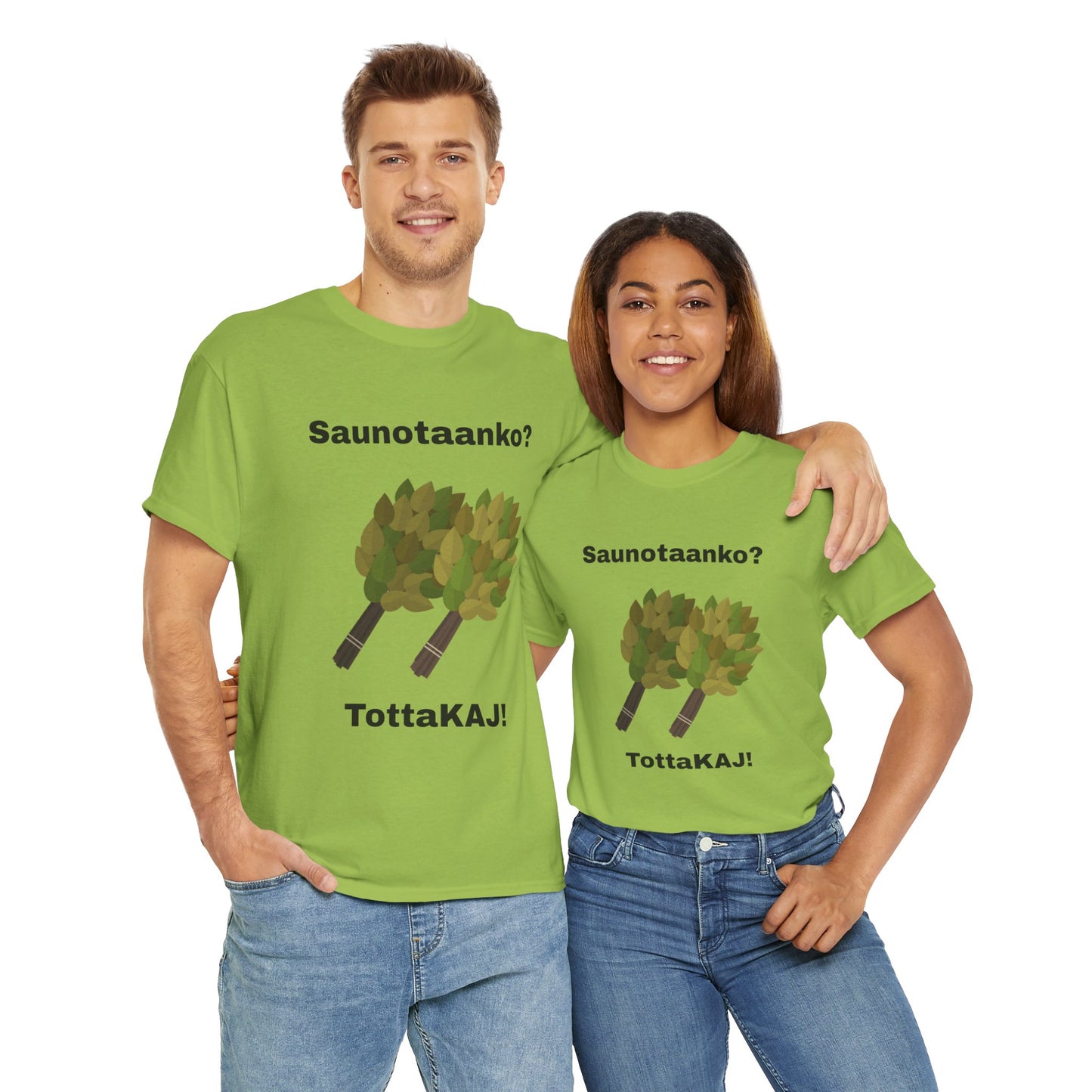 #3 Unisex Cotton Tee - Saunotaanko?