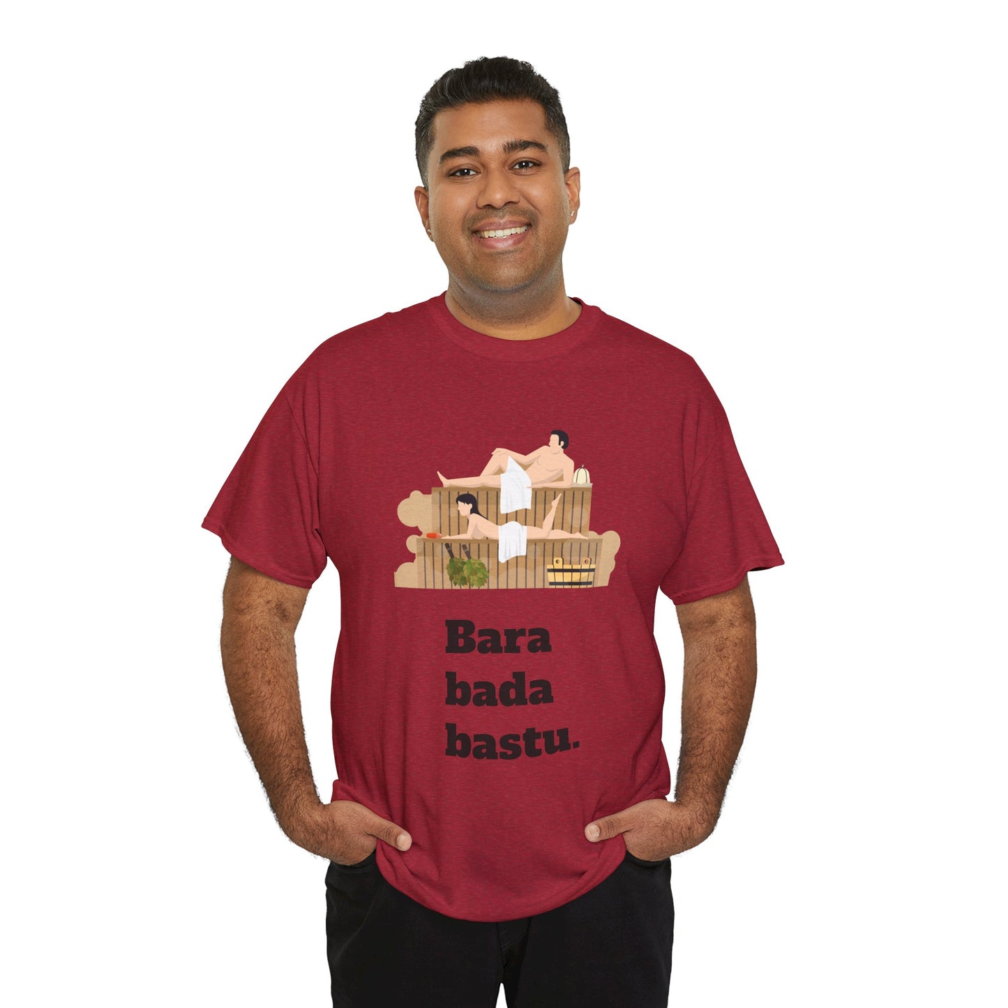 #1 Unisex Cotton Tee - Bara bada bastu!