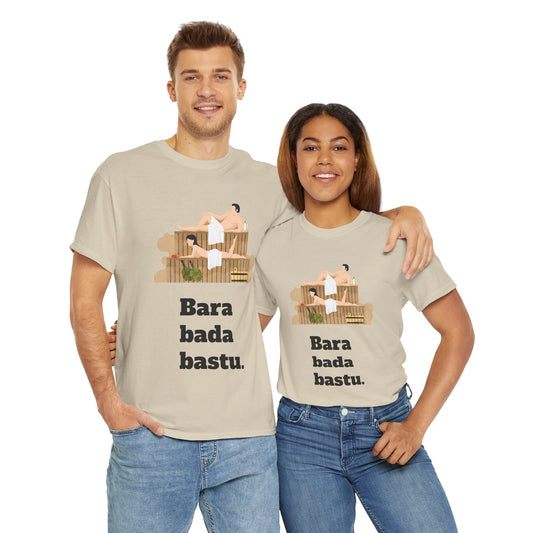 #1 Unisex Cotton Tee - Bara bada bastu!