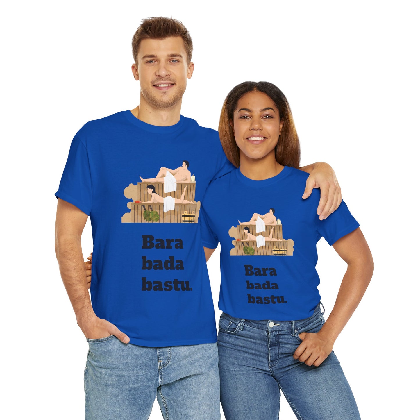 #1 Unisex Cotton Tee - Bara bada bastu!