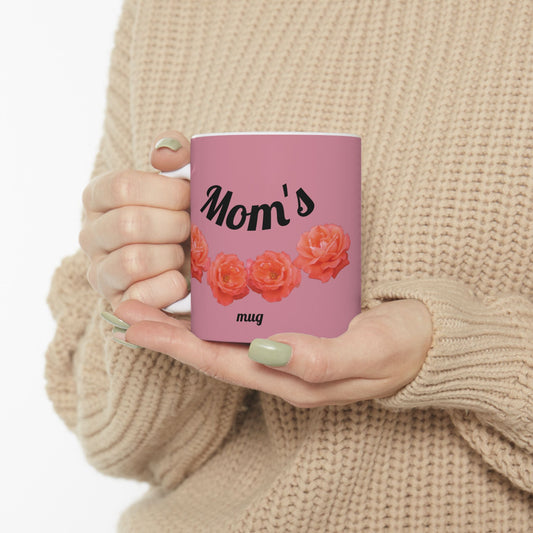 Rosy Mom's Mug - Ideal Gift for Mother's Day & Birthdays