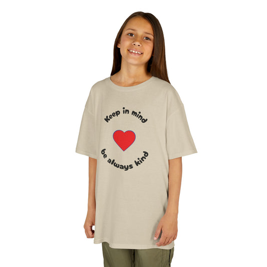 Kids' T-Shirt — “Keep in Mind Be Always Kind”