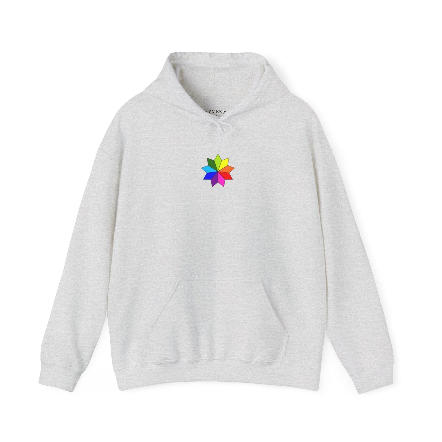 #8 Colorful Inspirational Hoodie - "Elements of Goodness" & "Shape Your Mind, Shape Your Future"