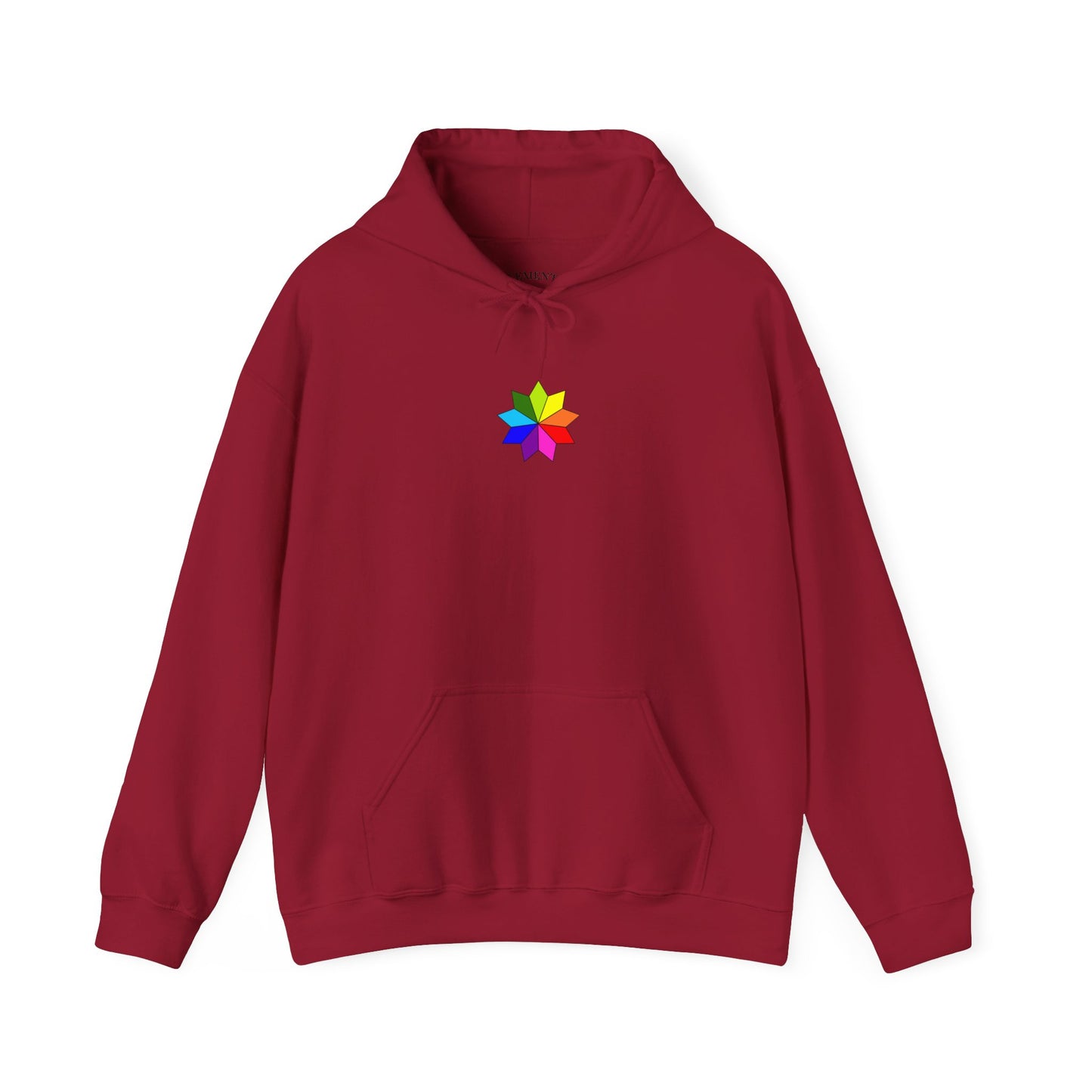 #8 Colorful Inspirational Hoodie - "Elements of Goodness" & "Shape Your Mind, Shape Your Future"
