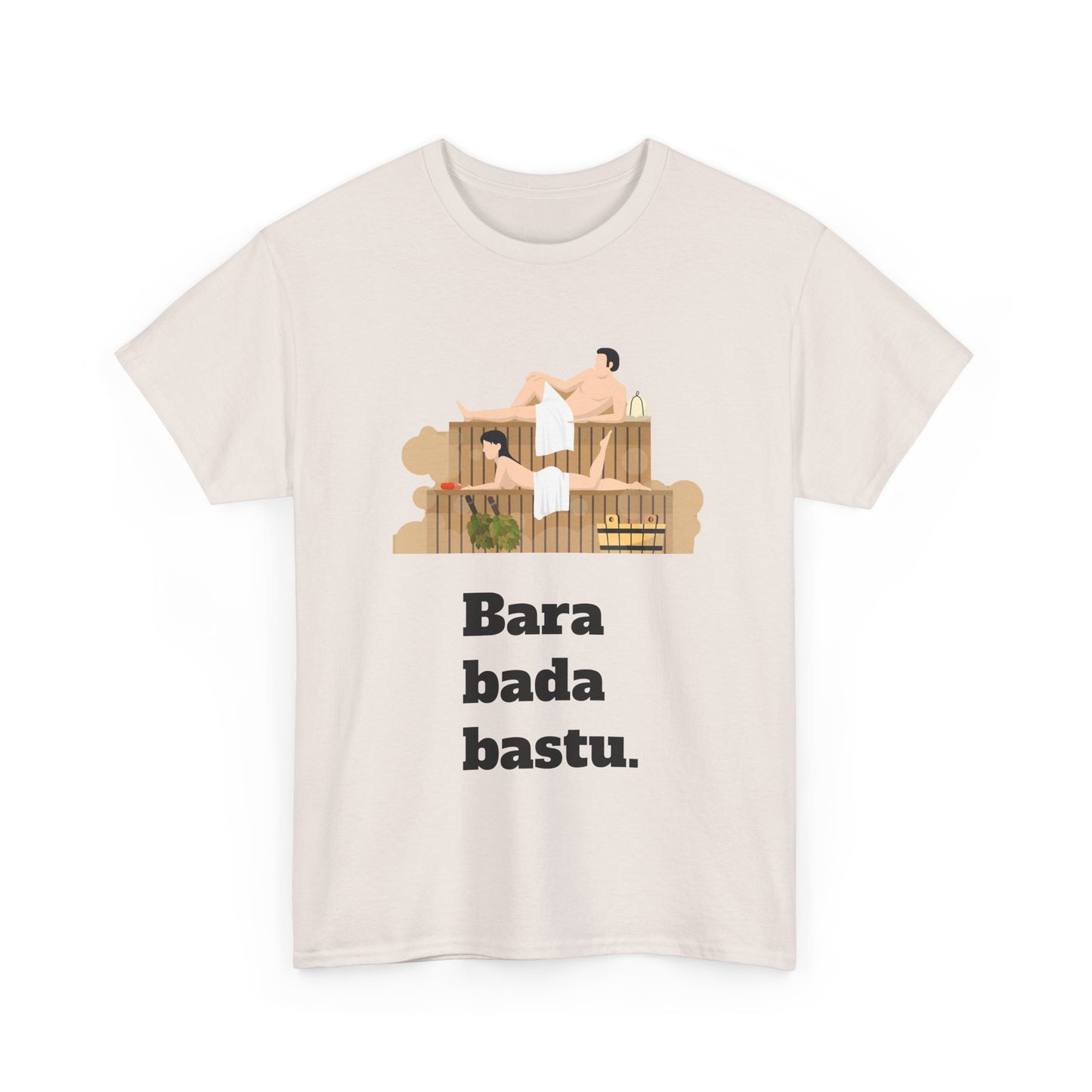 #1 Unisex Cotton Tee - Bara bada bastu!