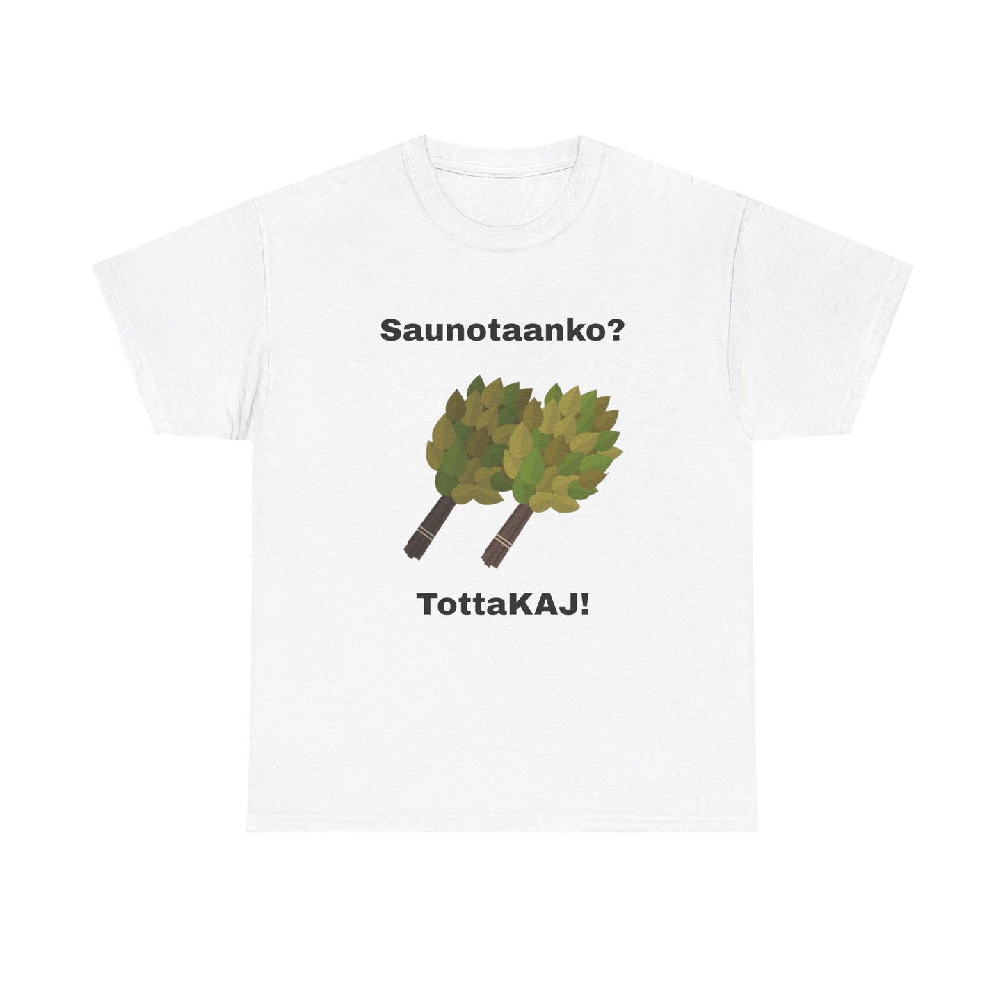 #3 Unisex Cotton Tee - Saunotaanko?