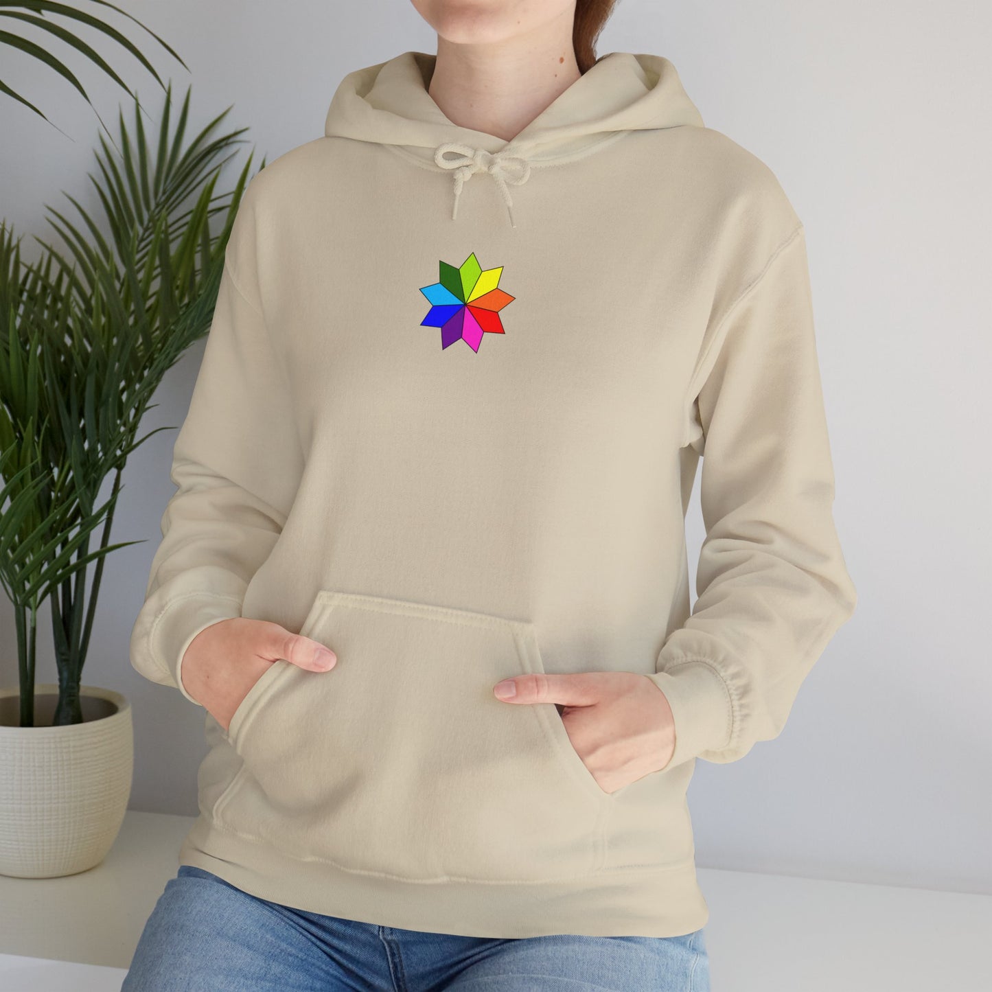 #8 Colorful Inspirational Hoodie - "Elements of Goodness" & "Shape Your Mind, Shape Your Future"