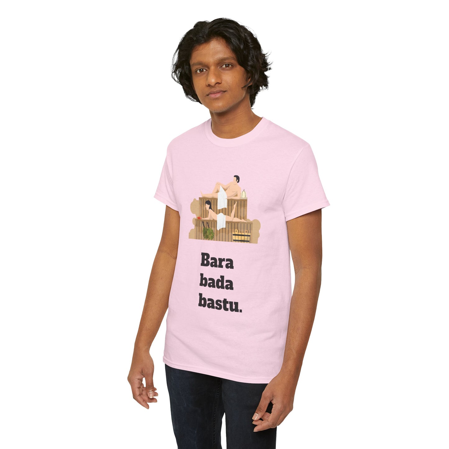 #1 Unisex Cotton Tee - Bara bada bastu!