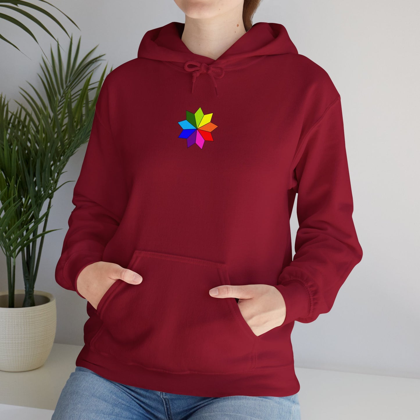 #8 Colorful Inspirational Hoodie - "Elements of Goodness" & "Shape Your Mind, Shape Your Future"
