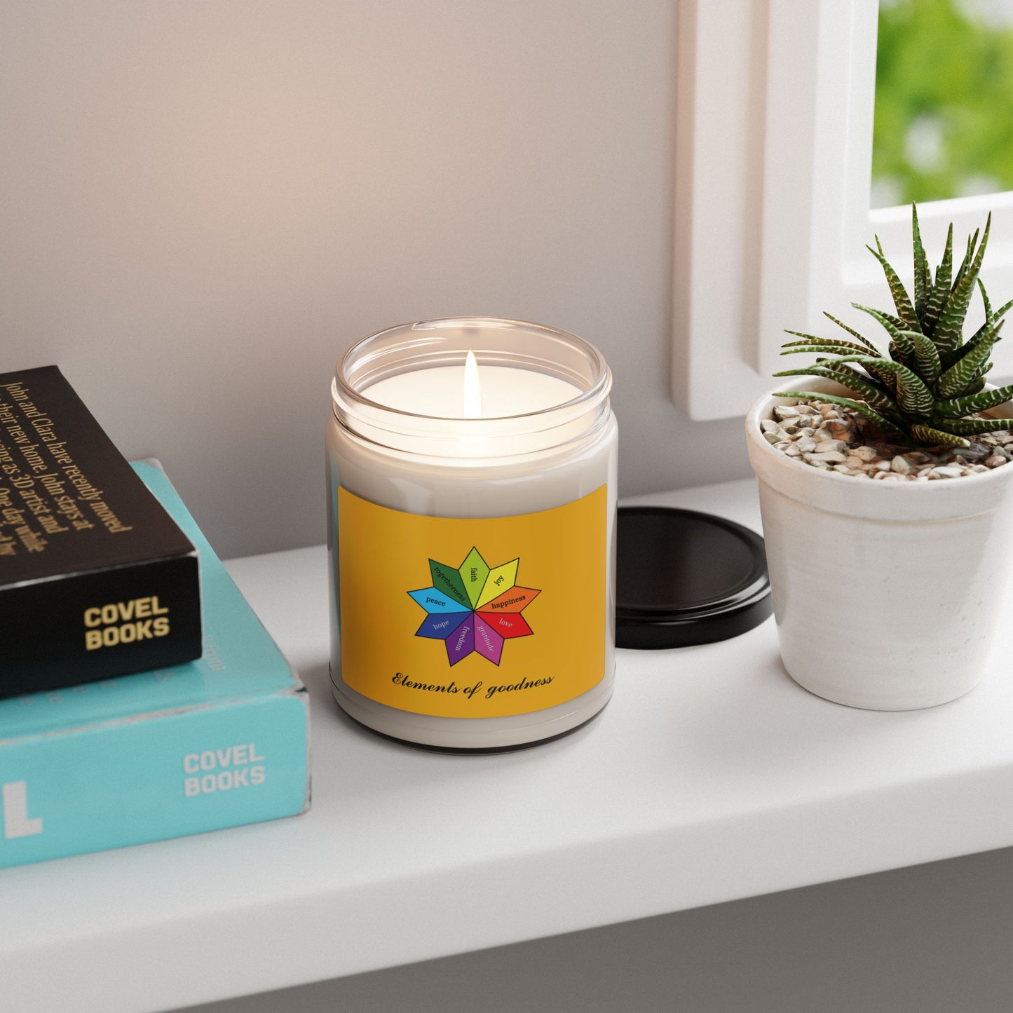 #9.10 Scented Soy Candle - Elements of Goodness