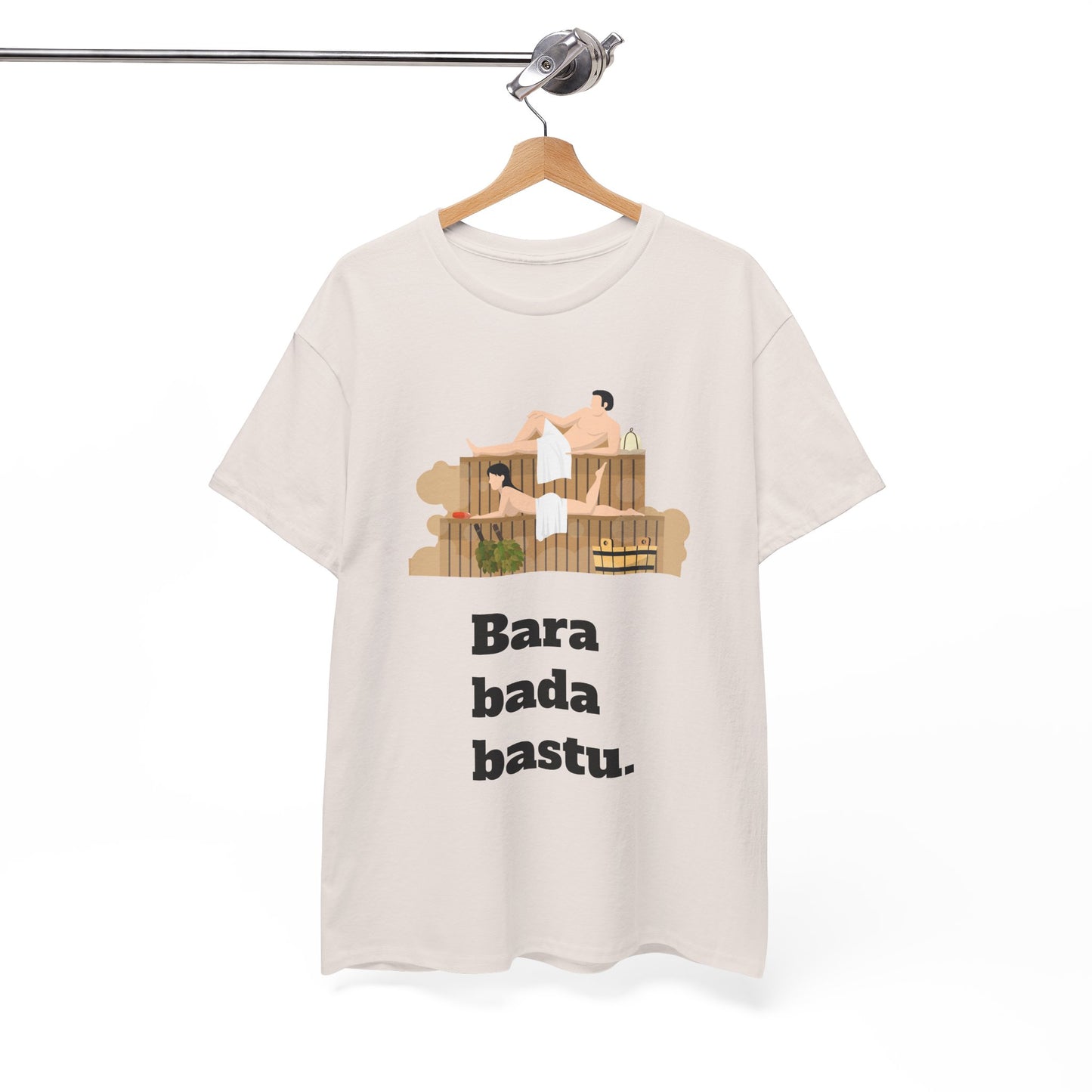 #1 Unisex Cotton Tee - Bara bada bastu!