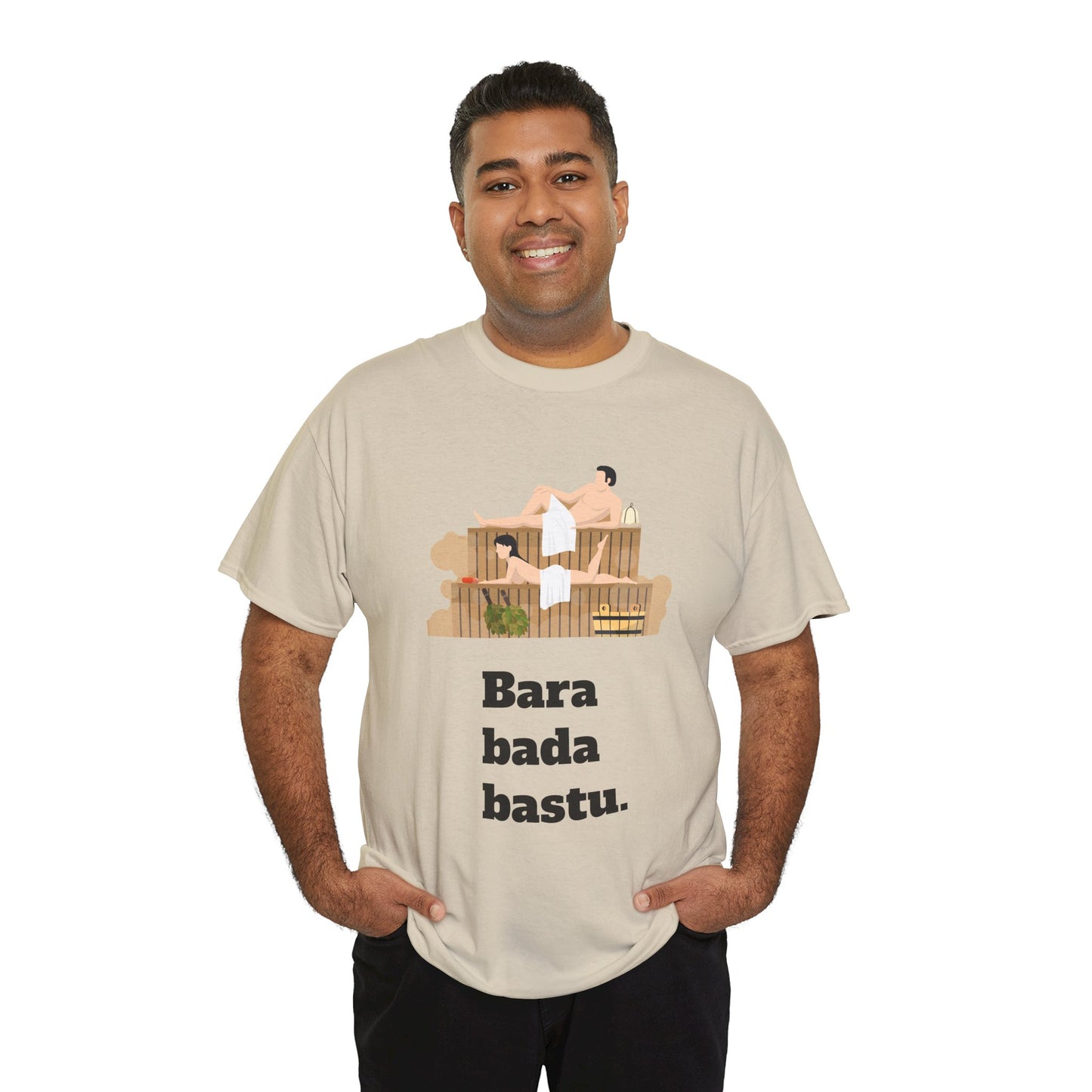 #1 Unisex Cotton Tee - Bara bada bastu!