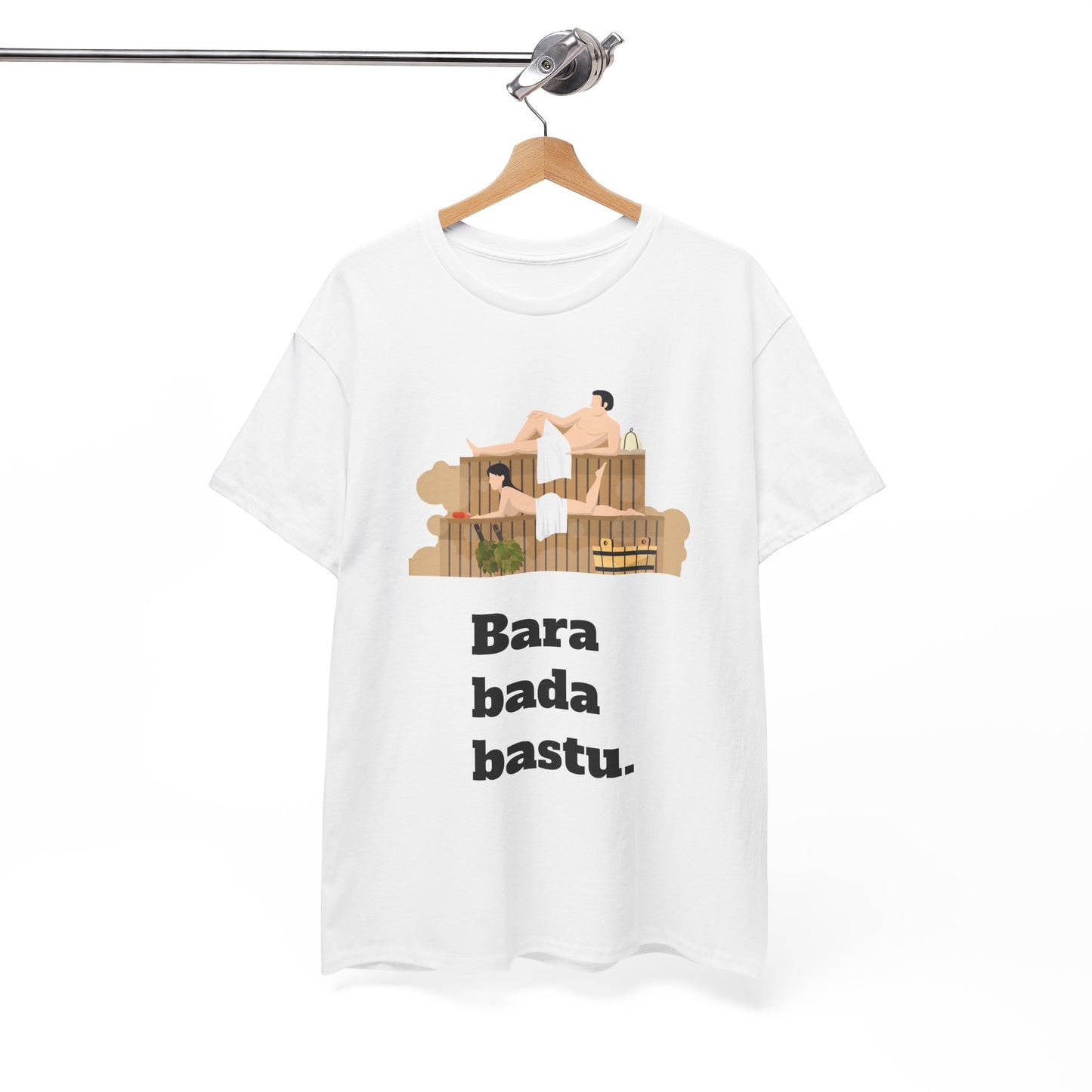 #1 Unisex Cotton Tee - Bara bada bastu!