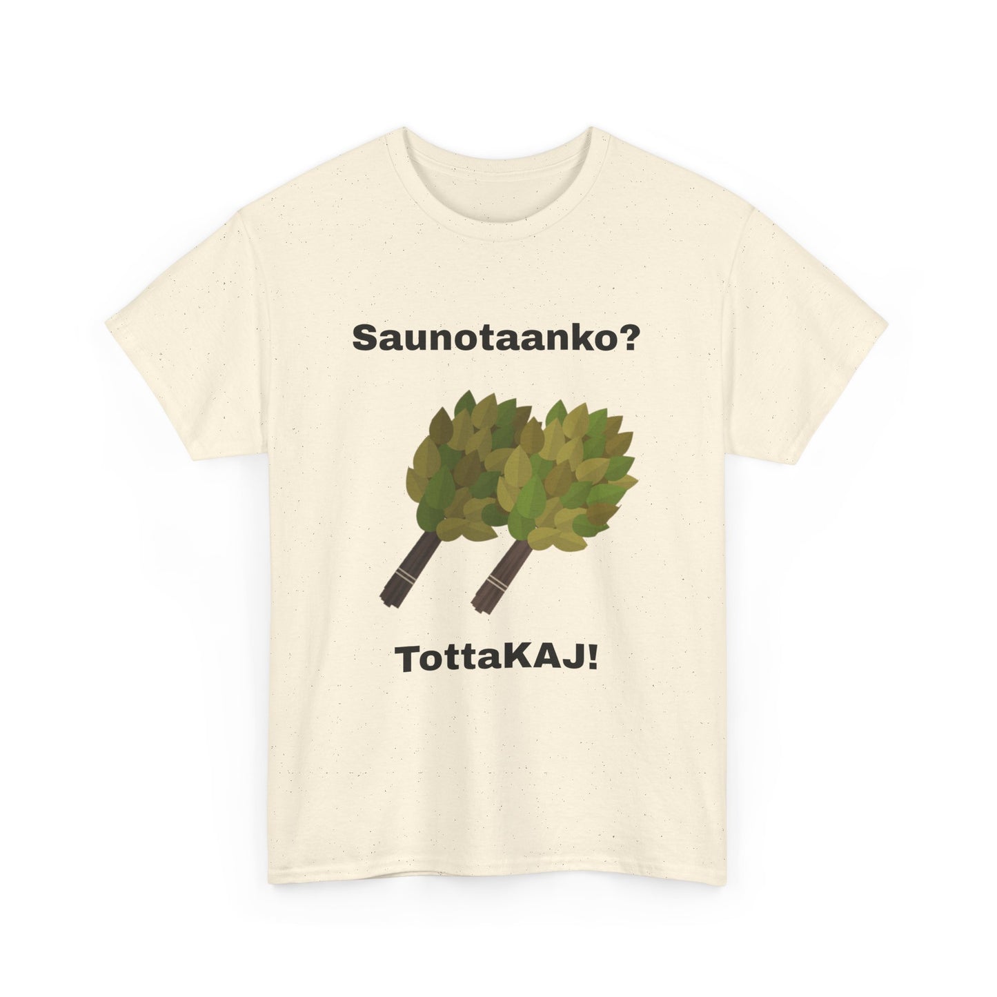 #3 Unisex Cotton Tee - Saunotaanko?