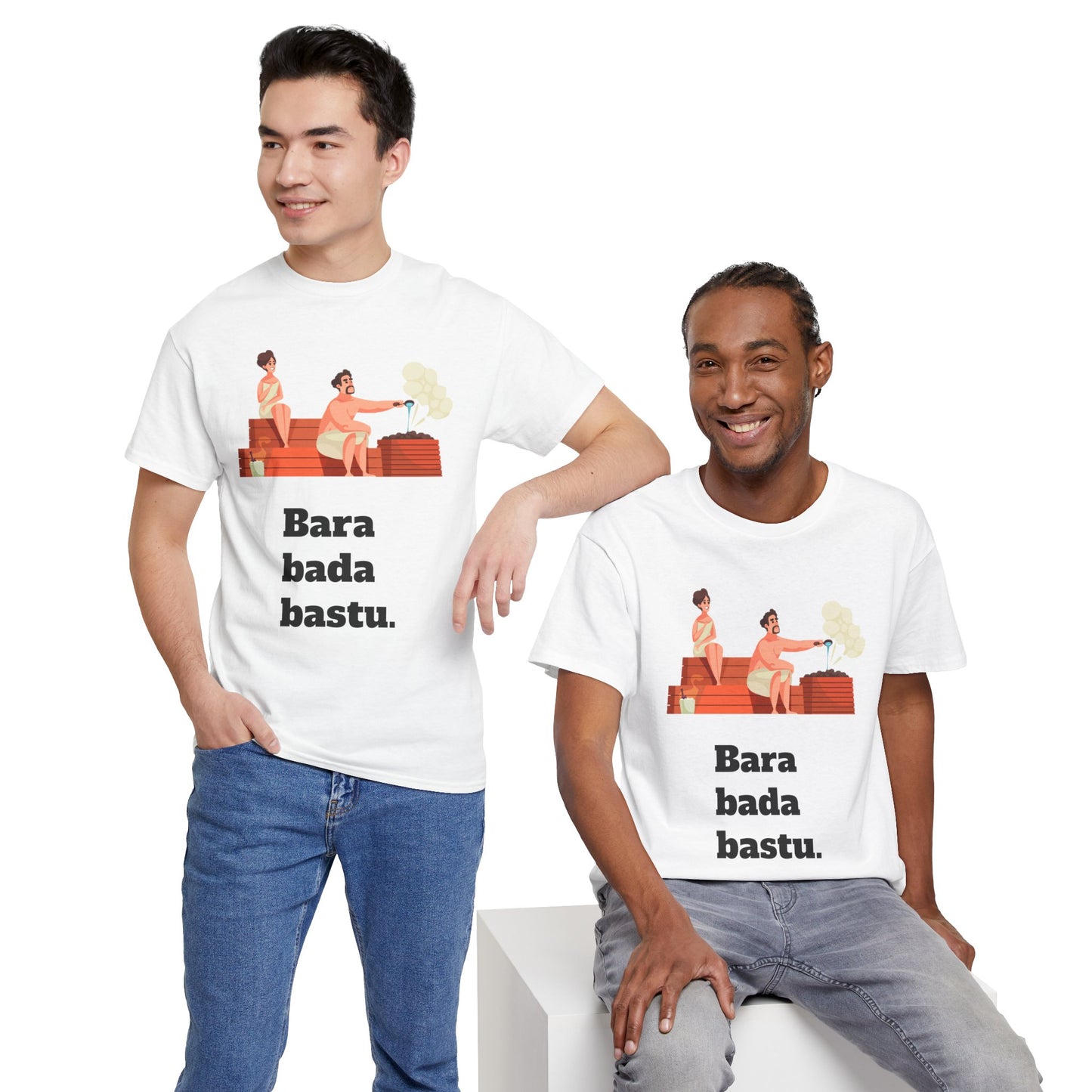 #2 Unisex Cotton Tee - Bara bada bastu!